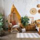 Konsep desain interior boho