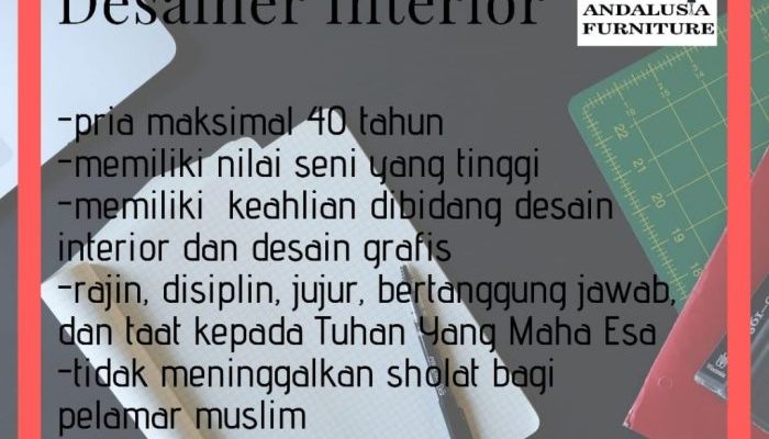 Lowongan Desain Interior SMK Meda Info Lengkap