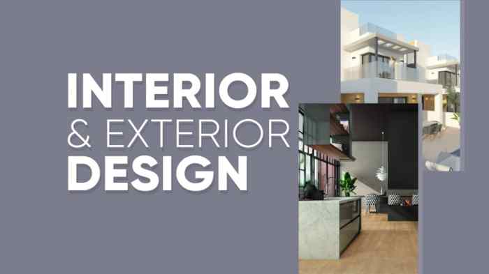 Jasa desain eksterior dan interior