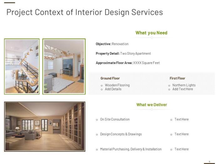 Laporan proposal desain interior